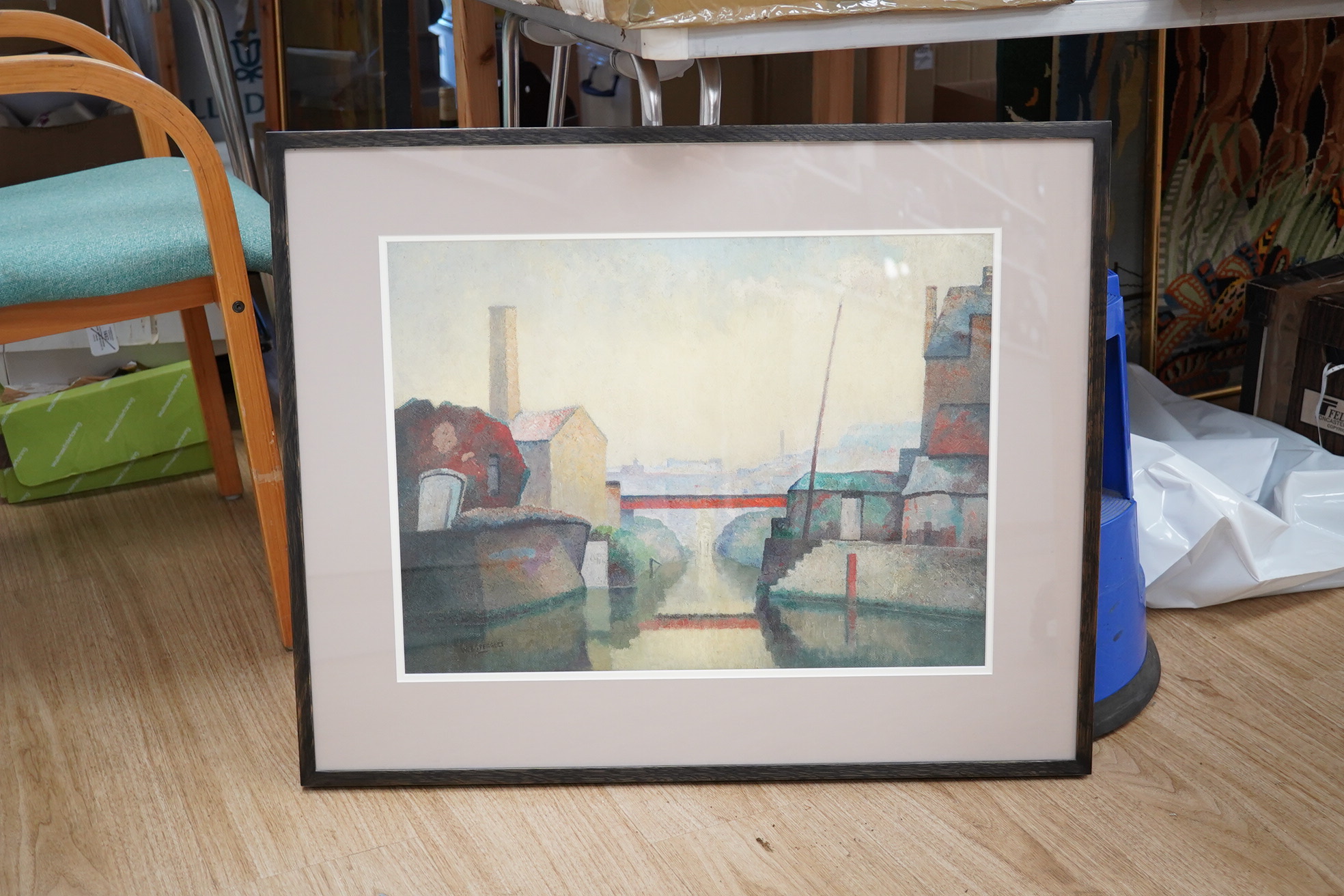 After Walter Steggles (1908-1997), giclee print, Stratford, 39 x 54cm. Condition - good